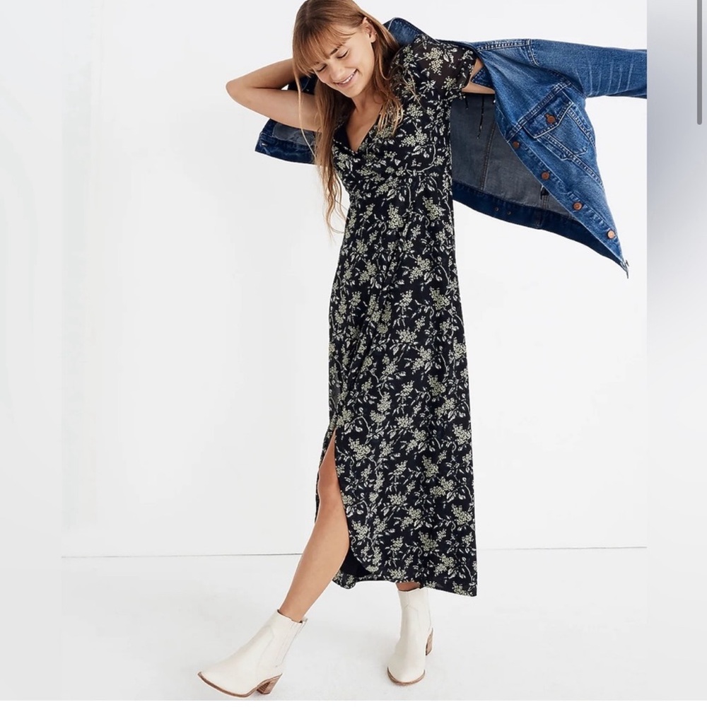 Madewell Tulip Maxi Dress in Antique Floral